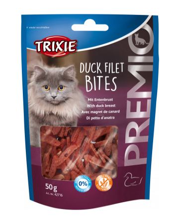 TRIXIE 42716 Katt Snacks Anka 50 g
