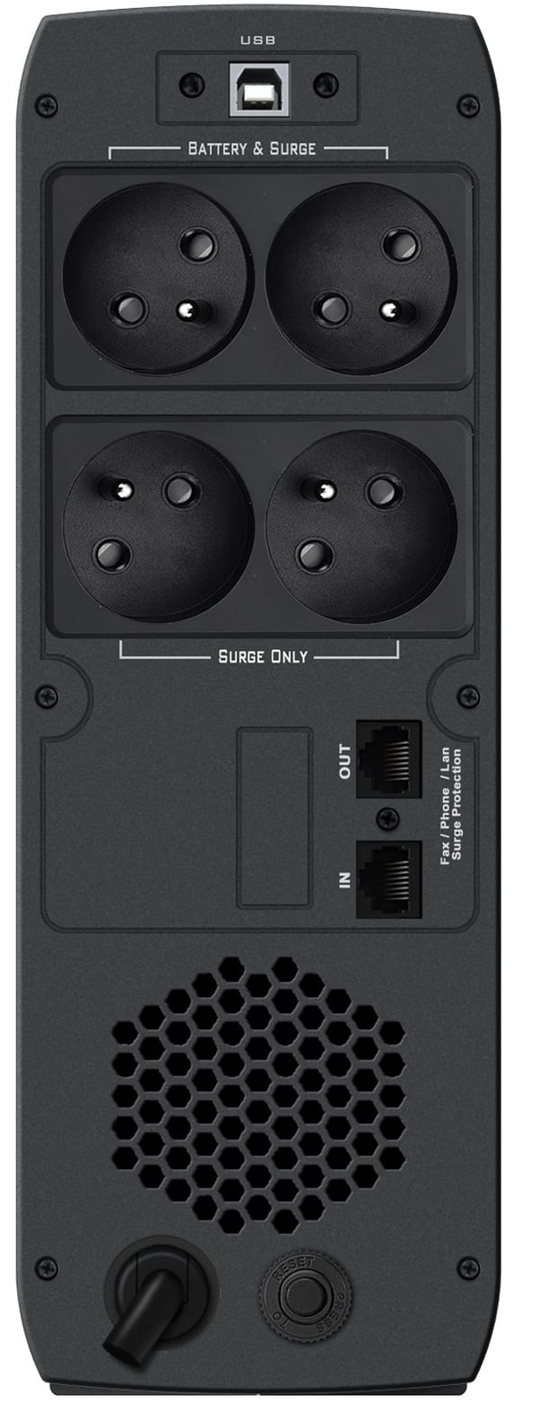 Miniatyrbillede 2 af 3: PowerWalker VI 1000 CSW FR UPS-enhed Interaktivt indgangsstik 1 kVA 6000 W 4 AC stikkontakt(er)