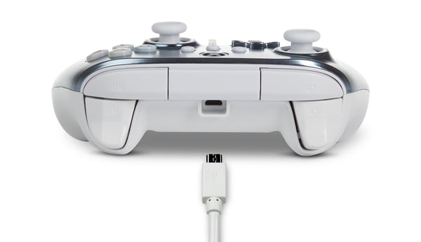 PowerA förbättrad trådbunden handkontroll för Xbox Series X|S – Metallic Ice