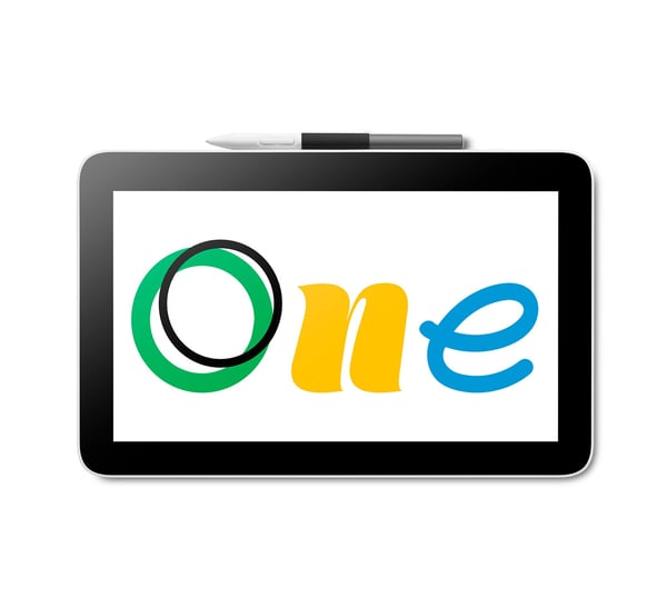 Miniatyrbild 1 av 11: Wacom One 12 ritplattor Vit 2540 lpi 257 x 145 mm USB