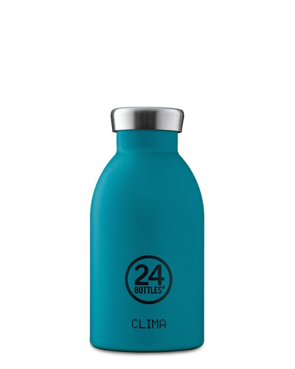 24Bottles Clima Daglig användning 330 ml Rostfritt stål Svart, Blå