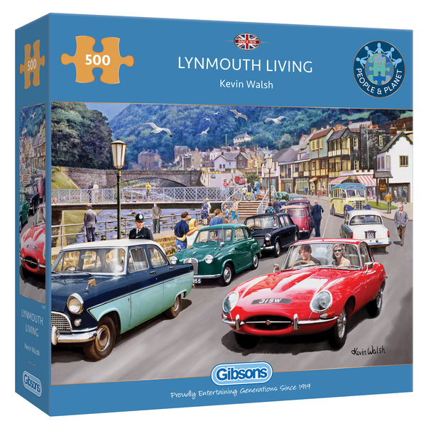 Gibsons Lynmouth Living Puslespil 500 stk