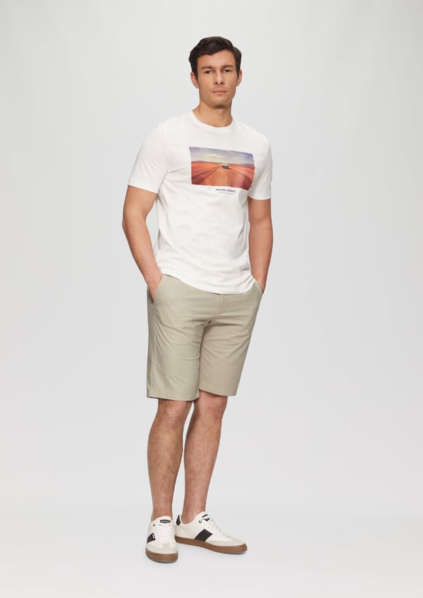 s.Oliver 2162120.81K7.36 shorts Hanstik Beige