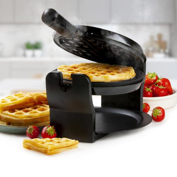 Domo DO9223W vaffeljern Sort