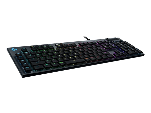 Miniatyrbillede 5 af 12: Logitech G 920-008985 tastatur Spil USB QWERTZ Tysk Sort
