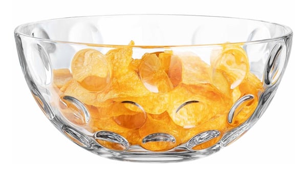 LEONARDO CUCNA OPTIC Snackskål 3,5 L Rund Glasfiber Transparent 1 stk