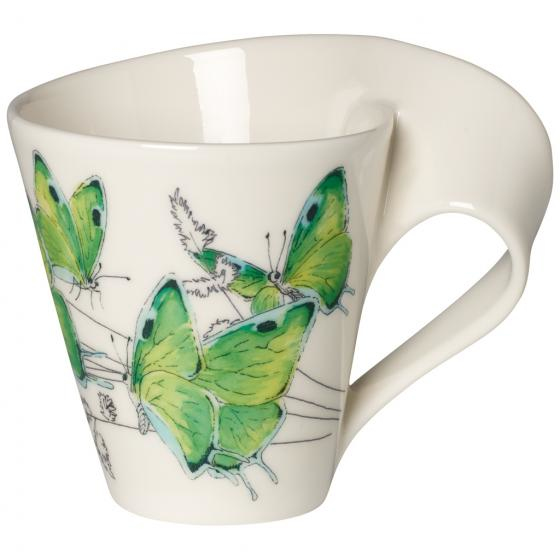Villeroy & Boch NewWave Kopp Svart, Grön, Vit Kaffe 1 styck Villeroy & Boch NewWave Kopp Svart, Grön, Vit Kaffe 1 styck