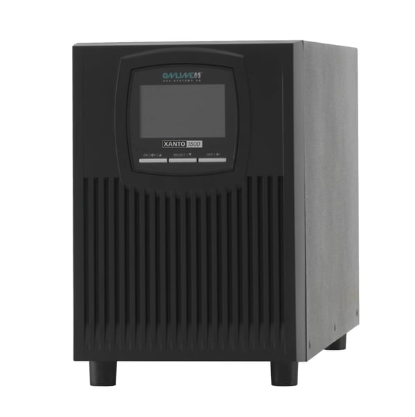 ONLINE USV-Systeme XANTO 1500 UPS-enhed Dobbeltkonvertering (online) 1,5 kVA 1500 W 4 AC stikkontakt(er)