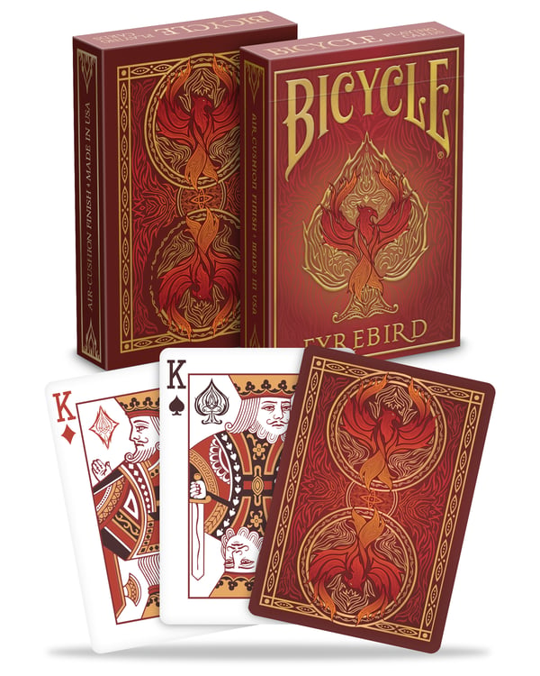 Bicycle Fyrebird spelkort 56 styck