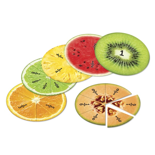 Miniatyrbild 2 av 7: Learning Resources Magnetic Fruit Fractions
