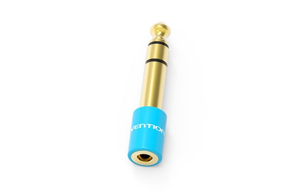 Miniatyrbillede 4 af 5: Vention VAB-S01-L kabel kønsskifter 6.5 mm 3.5 mm Blå