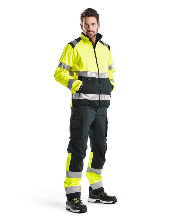 Blakläder 156225179933 Sort, Gul