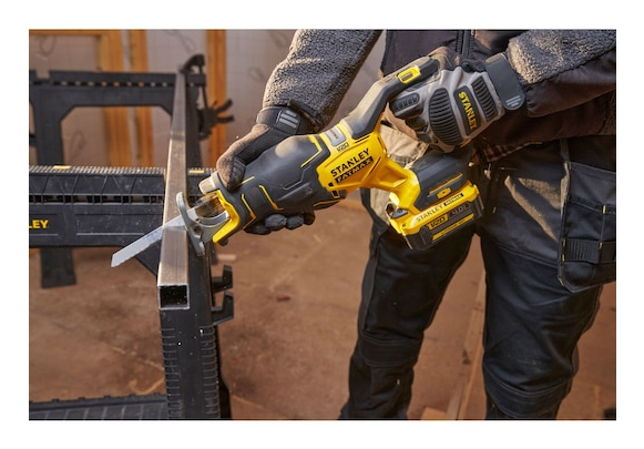 Stanley SFMCS311B-XJ frem- og tilbagegående sav 3200 spm Sort, Gul