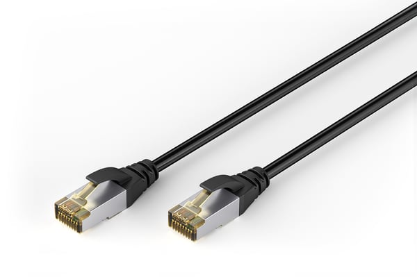 Miniatyrbild 1 av 3: Digitus DK-1644-A-020-OD nätverkskablar Svart 2 m Cat6a S/FTP (S-STP) Rund