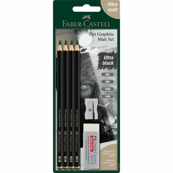 Faber-Castell 115298 lyijykynä Multi 4 kpl