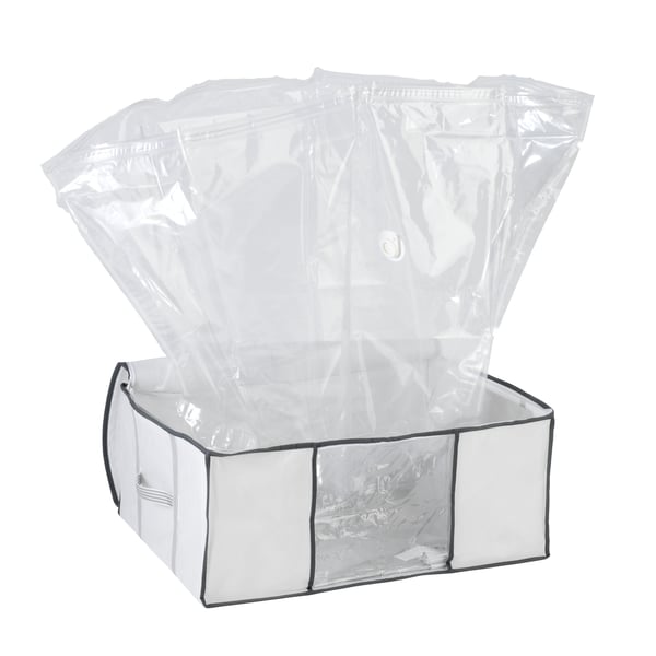 Miniatyrbillede 6 af 6: WENKO Vacuum Soft Box L Rektangulær Polyethylen, Polypropylen (PP) Transparent, Hvid