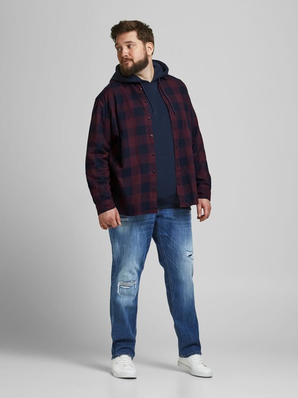 Miniatyrbillede 5 af 8: Jack & Jones 12183107 Skjorte Bomuld