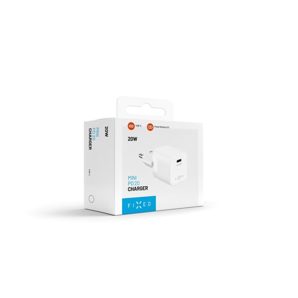 FIXED FIXC20M2-C-WH mobilladdare Universal Vit AC Snabb laddning inomhus