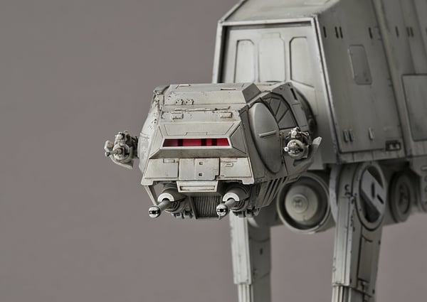 Bandai AT-AT Armored fighting vehicle model Monteringssæt 1:144
