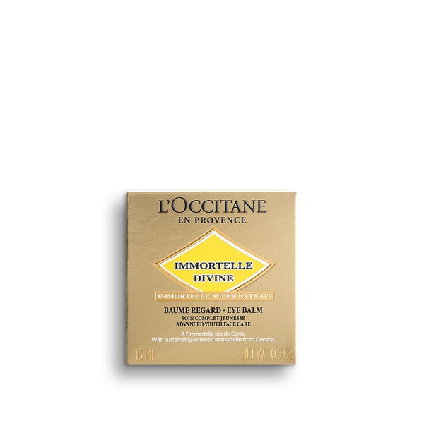 Miniatyrbillede 2 af 4: L'Occitane Immortelle Divine Øjenbalsam Kvinder 15 ml