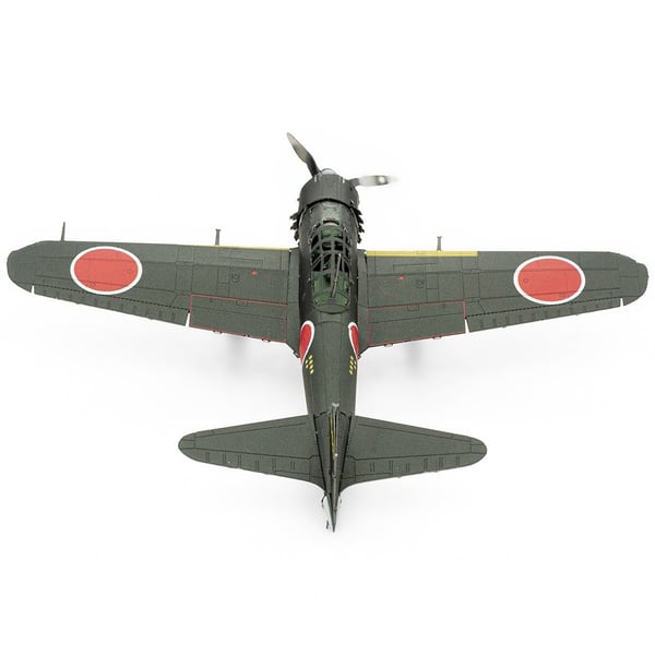 Pikkukuva 5 / 6: Metal Earth Mitsubishi Zero Lentokone Kokoamispakkaus