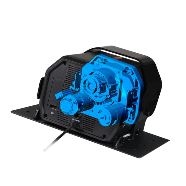 Blade Gaming FT7015 peliohjain Musta, Punainen Ohjauspyörä + polkimet PC, PlayStation 4, Xbox One, Xbox Series S, Xbox Series X