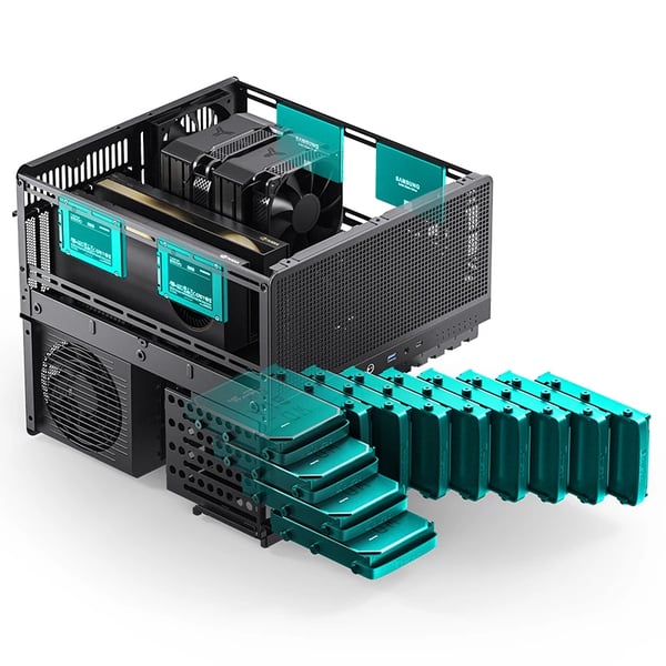 Jonsbo N5 Midi Tower Sort