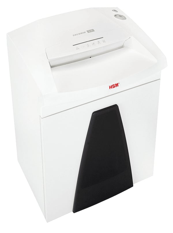 HSM SECURIO B26 papirmakulator Stribe makulering 55 dB 3,9 mm Hvid