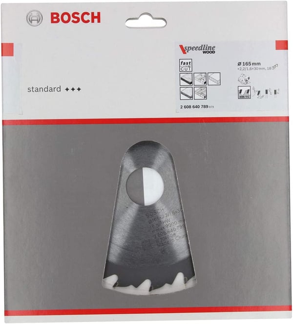 Miniatyrbillede 6 af 7: Bosch ‎2608640785 rundsavklinge 16 cm 1 stk