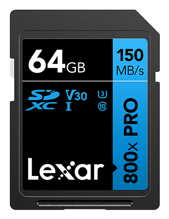 Lexar High-Performance 800xPRO 64 GB SDXC UHS-I Klasse 10