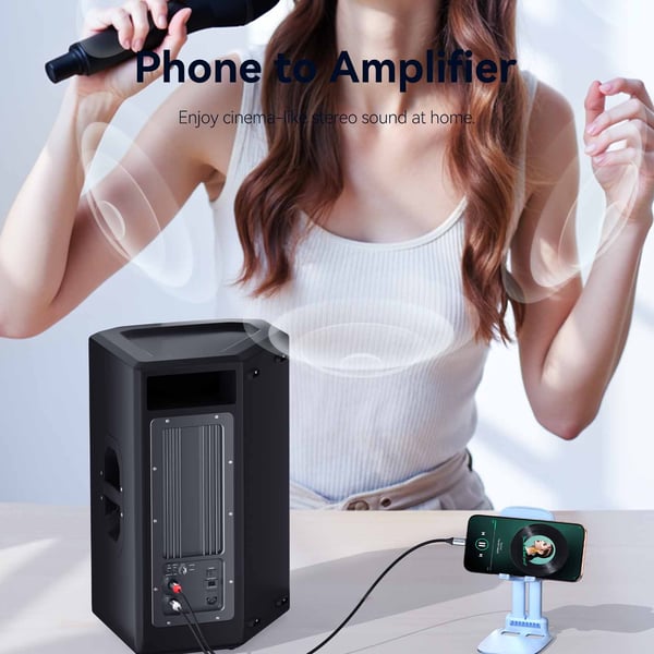 Vention BIKHF audiokaapeli Harmaa