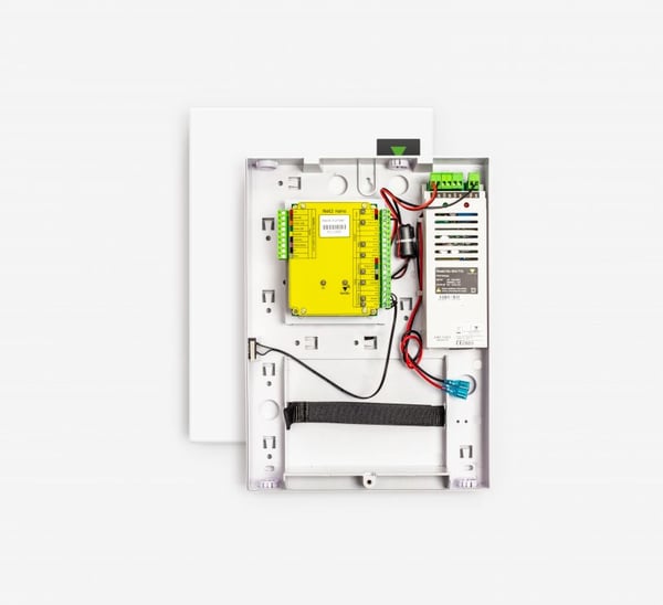 Paxton Net2 nano with 2A PSU in plastic cabinet lås till säkerhetsdörrar Skåp 1 dörr/dörrar
