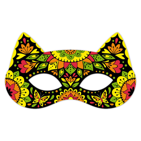 JANOD Creative Kit - Fluorescent Masks and Pencils 1 styck