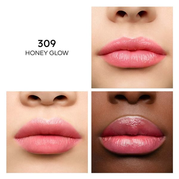 Miniatyrbillede 4 af 4: Guerlain KissKiss Bee Glow læbepomade 309 Honey Glow Kvinder 3,2 g