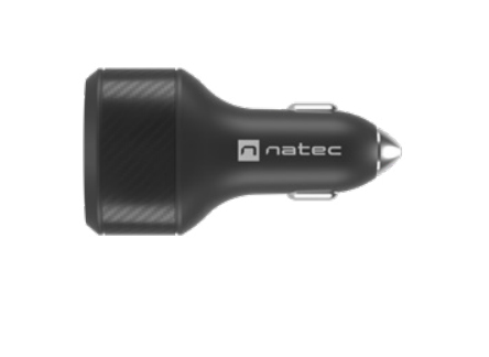 Miniatyrbillede 6 af 6: NATEC Coney Universel Sort Cigartænder Hurtig opladning Automatisk
