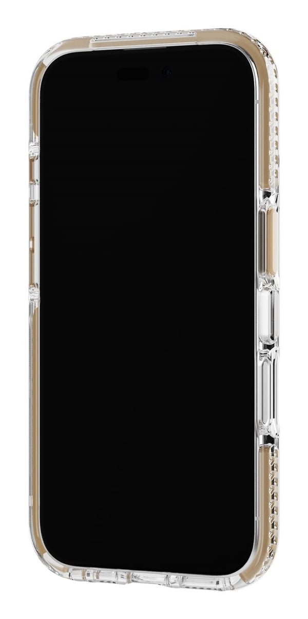 Miniatyrbillede 2 af 6: Tech21 EvoCrystal mobiltelefon etui 15,5 cm (6.1") Cover Guld, Transparent