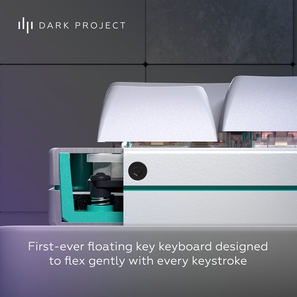 Dark Project ALU87A Daylight G3MS Zircon Tastatur (DPKB_DAYLIGHT_87_ANSI)