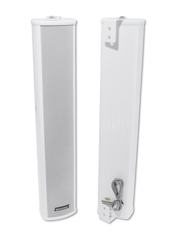 Omnitronic 80710770 högtalare Full range Vit Kabel 45 W