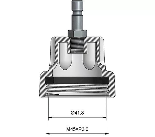 BGS technic Adaptor 22 for BGS 8027
