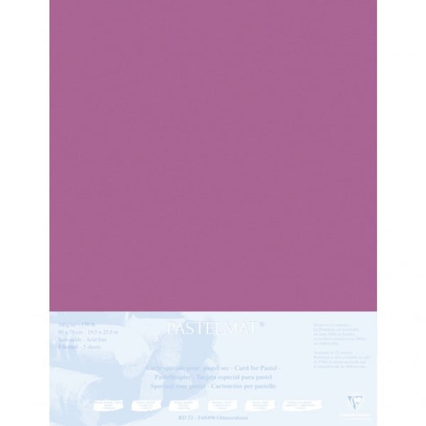 Clairefontaine PastelMat Kunstpapir 5 ark