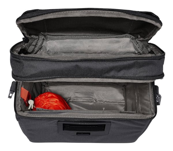 Miniatyrbillede 5 af 5: VAUDE OnTour Box L Front Cykeltaske 6 L Polyester, Polyurethan Sort
