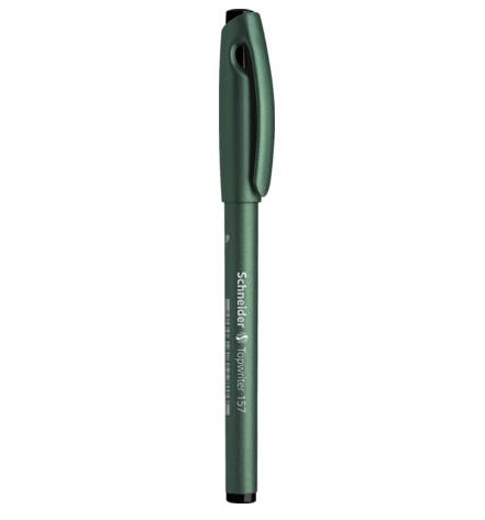 Miniatyrbillede 1 af 2: Schneider Schreibgeräte Topwriter 157 filtpen Sort 10 stk
