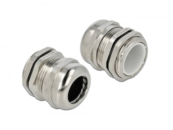 Miniatyrbillede 2 af 4: DeLOCK 60280 kabelforskruning Metallic Messing 1 stk