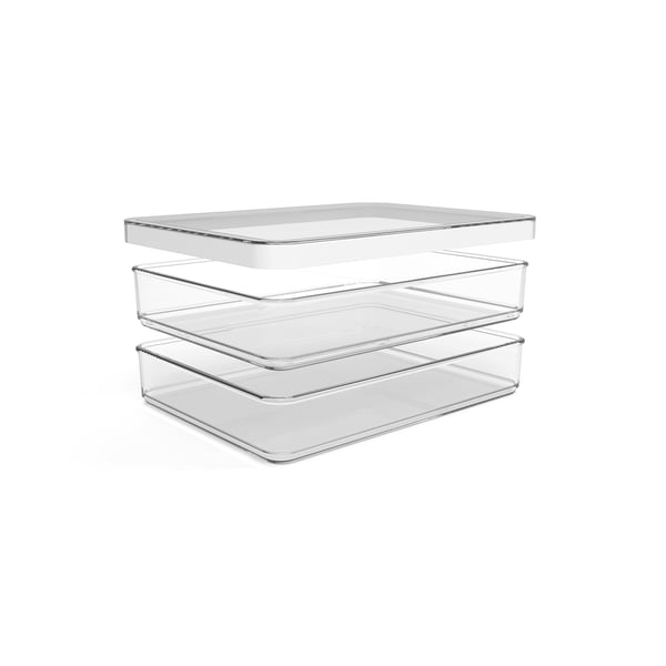 Miniatyrbillede 2 af 4: Rotho 1050990000WS Dele og tilbehør til køleskab/fryseskab Skuffe Transparent, Hvid