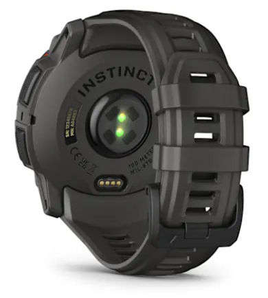 Garmin Instinct 3 Solar 3,3 cm (1.3") MIP 50 mm Digitaalinen 176 x 176 pikseliä Kosketusnäyttö Musta GPS (satelliitti)