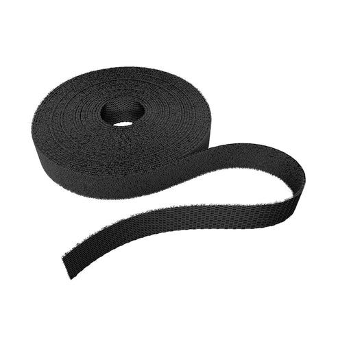KabelDirekt 1046 kabelsamler Krog og løkke kabelbinder Sort 1 stk