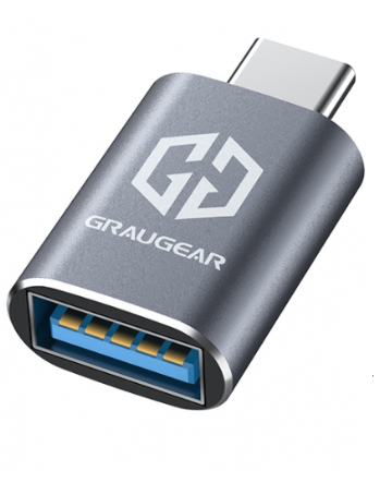 GrauGear GG 18037 - Adapteri USB 3.1 C uros> A naaras 2 kpl setti - Kaapeli-/adapterisetti