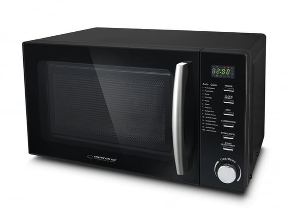 Miniatyrbillede 1 af 3: Esperanza COCINERO Sort Kombination mikroovn Bordplade 20 L 1200 W