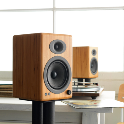 Audioengine A5+ WIRELESS 2-vejs Brun Trådløs 50 W