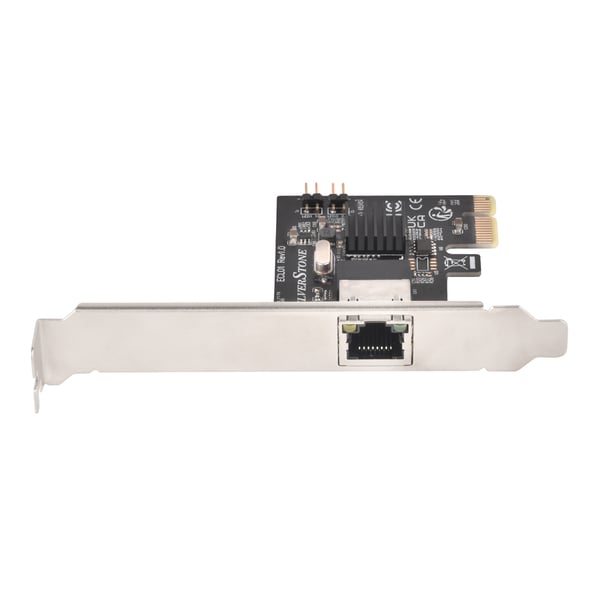 Silverstone ECL01 liitäntäkortti/-sovitin Sisäinen RJ-45